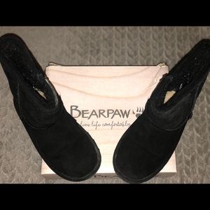 Black toddler BearPaw boots